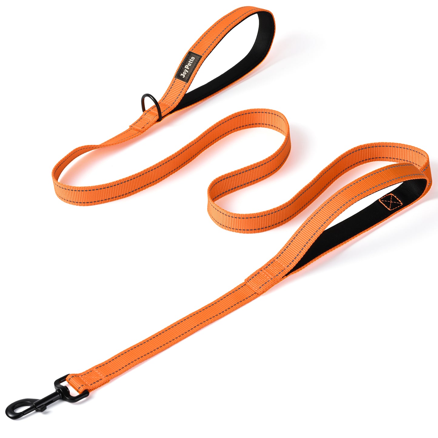 JoyPetto 6 ft Reflective Dog Leash with Dual Padded Handles