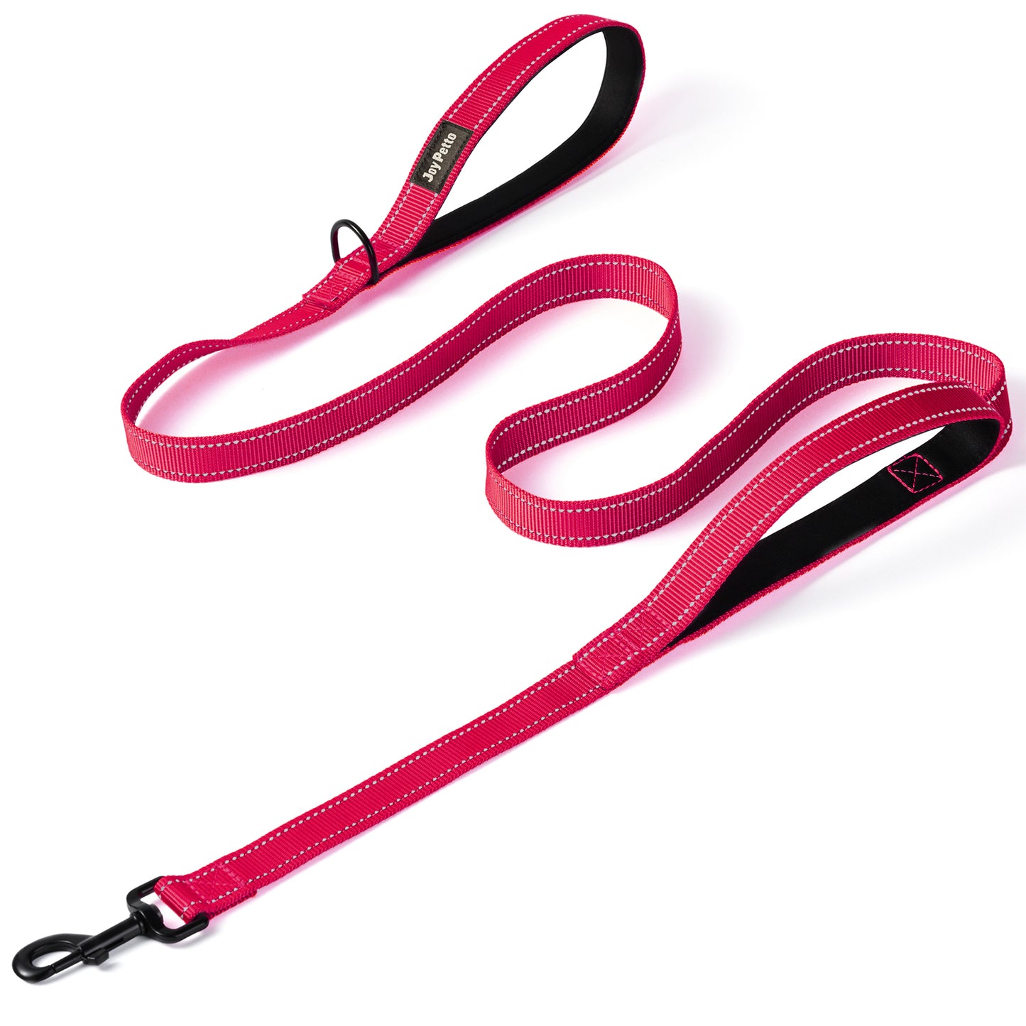 JoyPetto 6 ft Reflective Dog Leash with Dual Padded Handles
