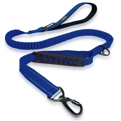 JoyPetto No-Pull Bungee Dog Leash with Seatbelt Clip & Dual Handles
